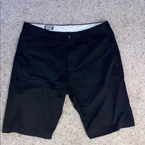 Men’s black volcom shorts